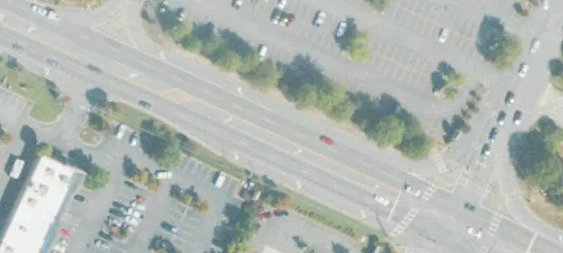 Shopping Center with Signalized Access
