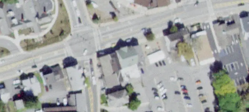 Corner Office Building with Front Parking