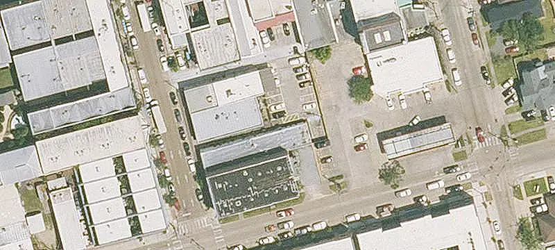 Corner Storefront Building