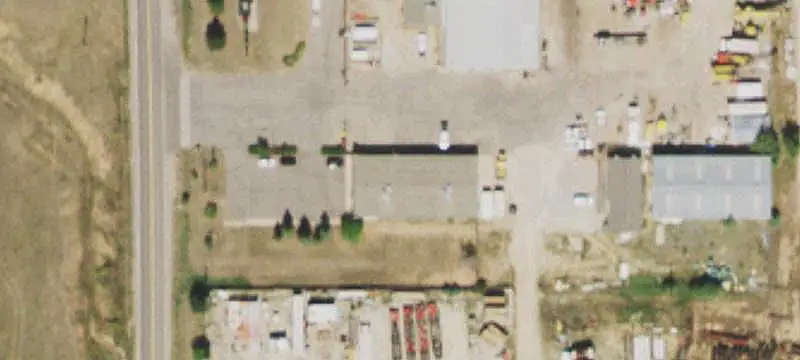 Industrial Warehouse Complex with Yard