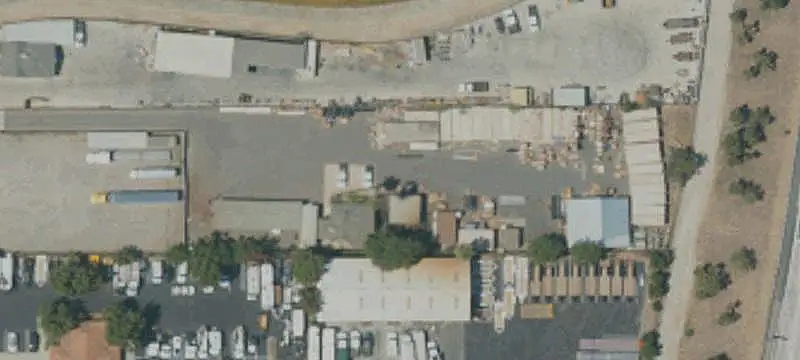 Fenced Industrial Land