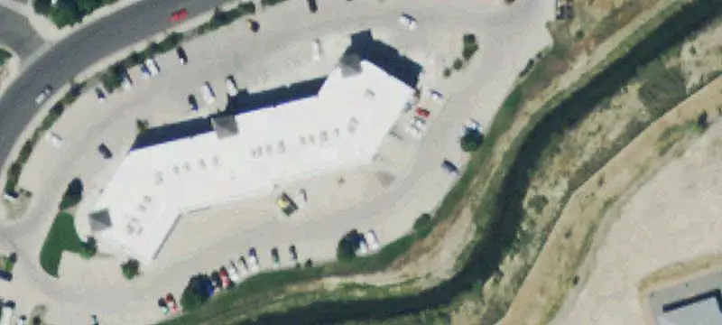 Restaurant Building with Drive-Up Windows