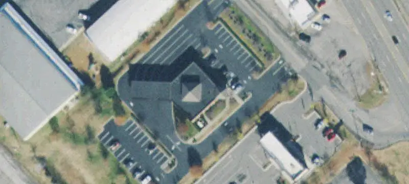 Freestanding Bank Building with Drive-Through