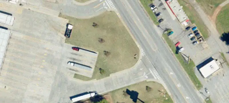 Corner Commercial Land with Office