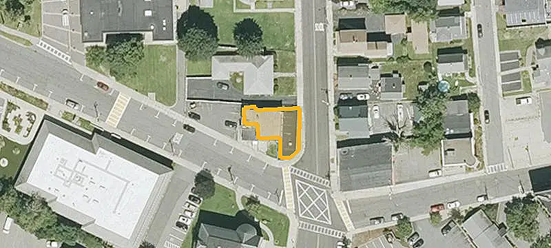 Paved Truck Terminal Yard