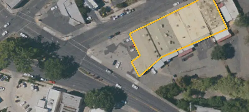 Retail Building With Roll-Up Door