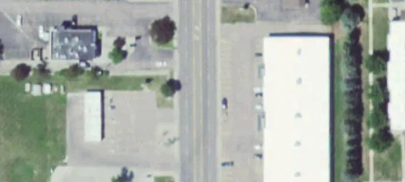 Office Building With Drive-Through
