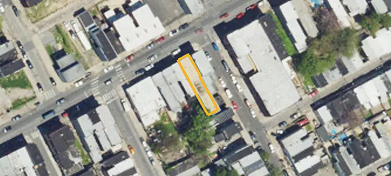 Two-Story Storefront with Garage Door