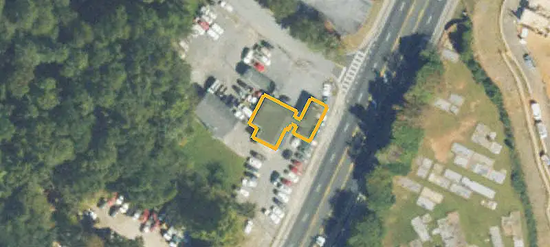 Commercial Land with Retail Building