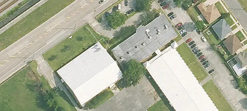 School Building with Classrooms