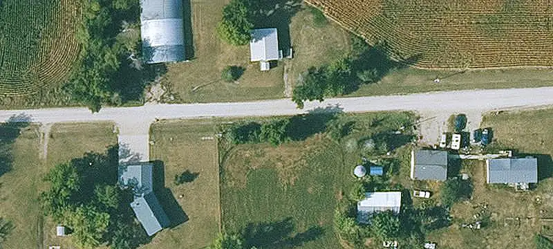 Agricultural Farmland with Ponds