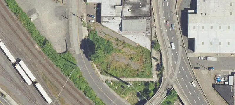 Fenced Industrial Land