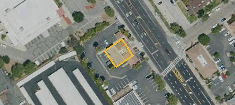 Office Building with Drive-Through Windows