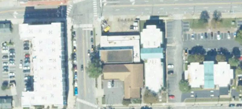 Storefront Building with New Roof