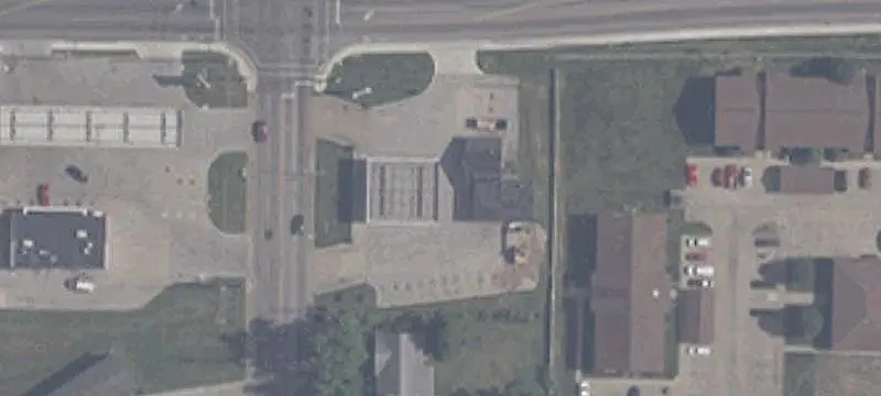 Newly Constructed Gas Station