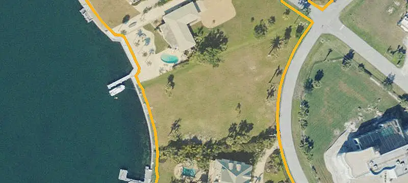 Waterfront Land with Boat Lifts