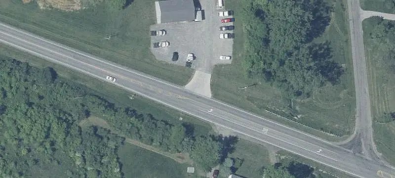 Truck Terminal with Outdoor Storage