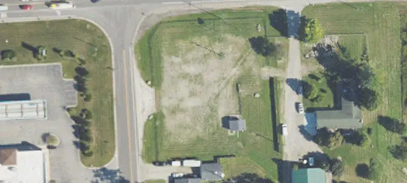 Fenced Commercial Land