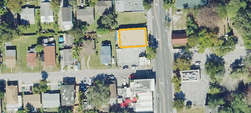 Contiguous Commercial Land