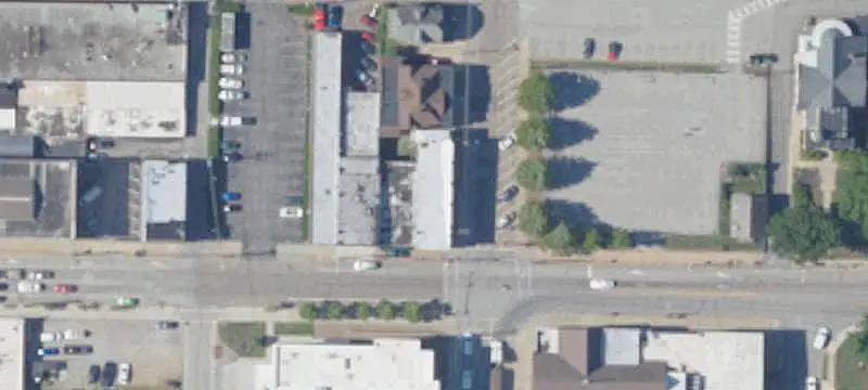 Brick Mixed-Use Building