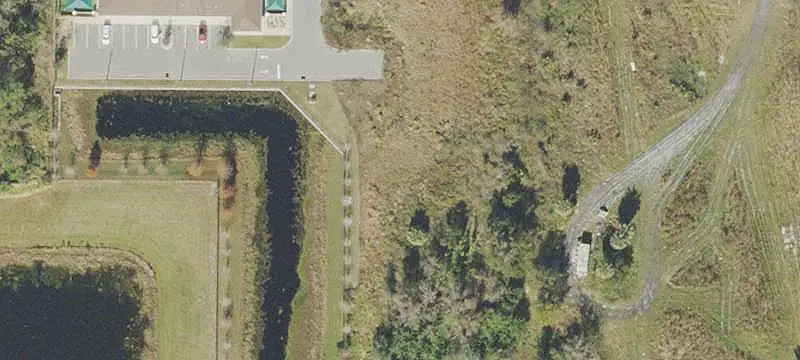 Cleared Commercial Development Site