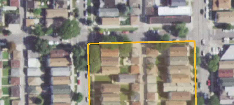 Brick Duplex with Detached Garage