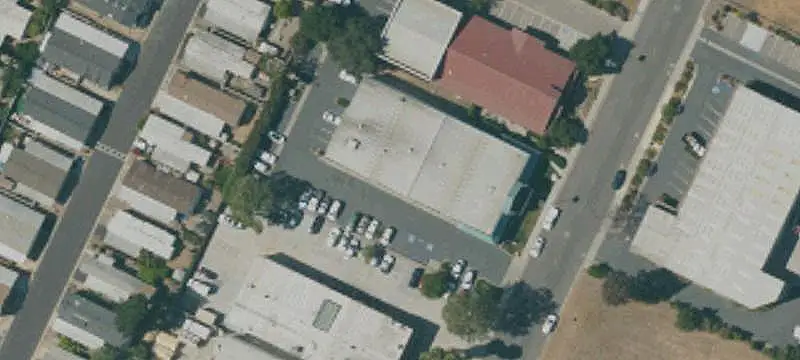 Warehouse with Roll-Up Doors