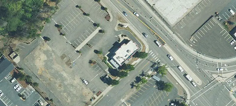 Jack in the Box Drive-Through Restaurant