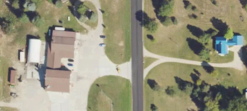 Auto Shop with Hoop Barn
