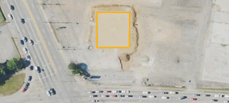 Commercial Land at Signalized Corner