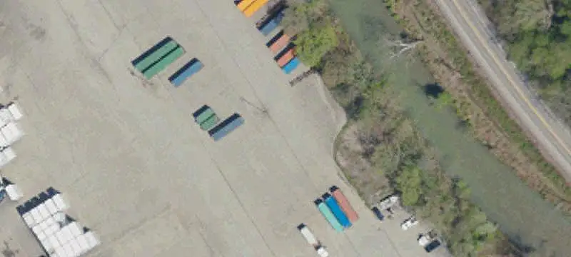 Manufacturing Facility with Cranes