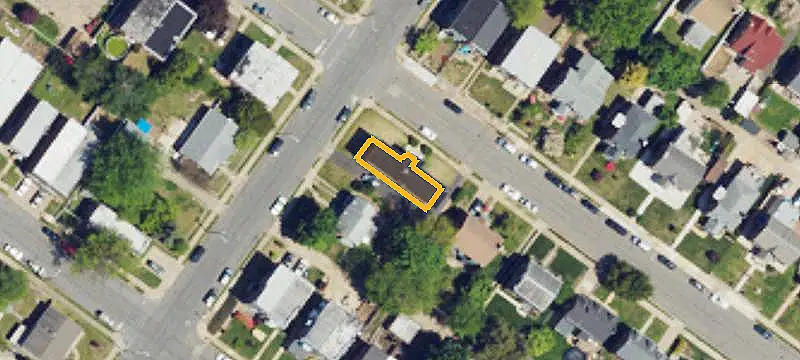 Apartment Building with New Roof