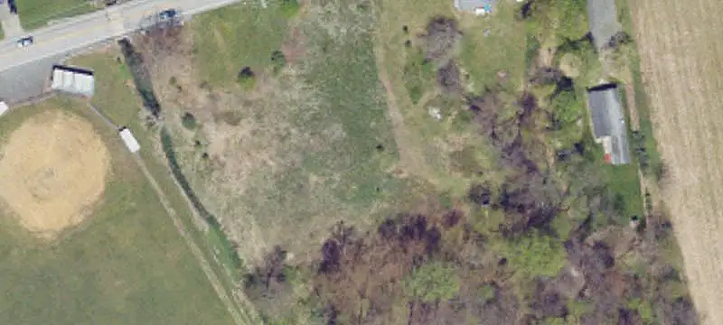 Level Industrial Land with Fencing