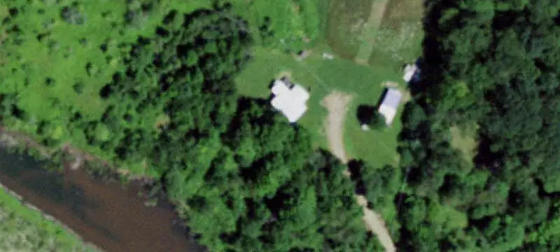 Farmland with Large Barn
