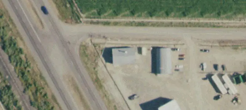 Industrial Warehouse with Covered Storage