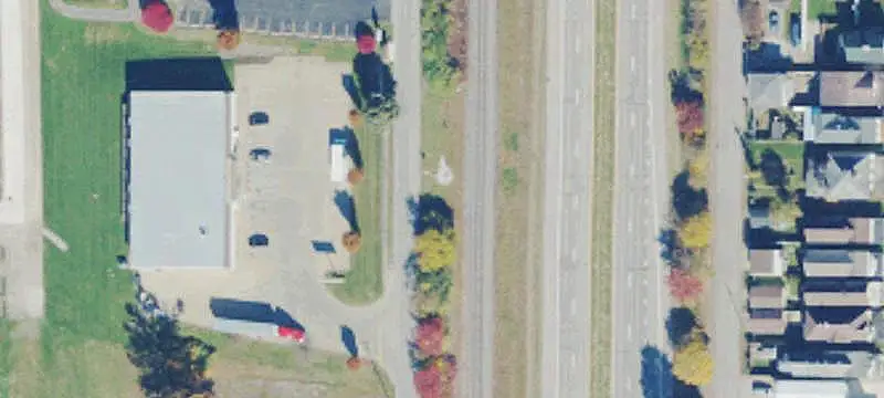 Flat Commercial Land with Garage