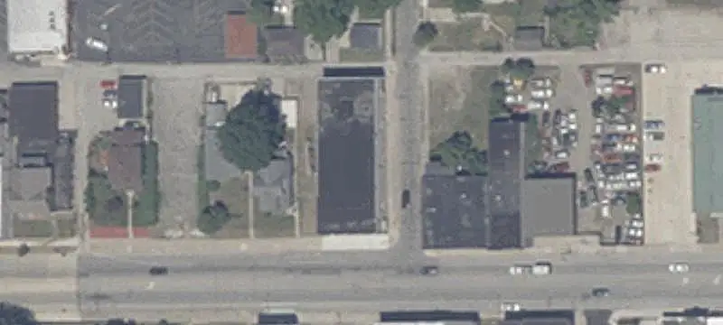 Two-Story Brick Storefront