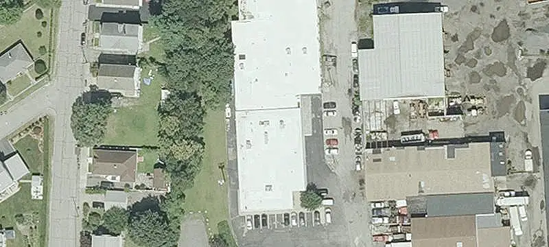 Manufacturing Building with Loading Doors