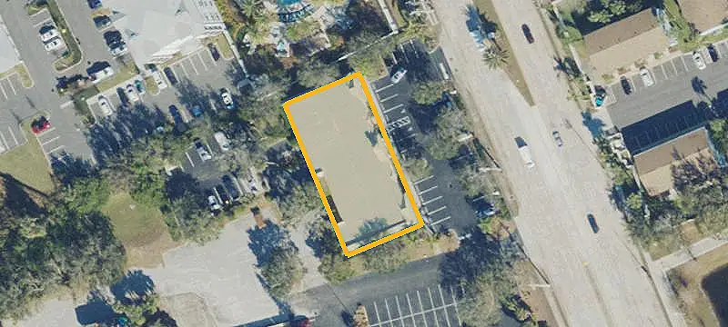 Occupied Key West-Style Shopping Center
