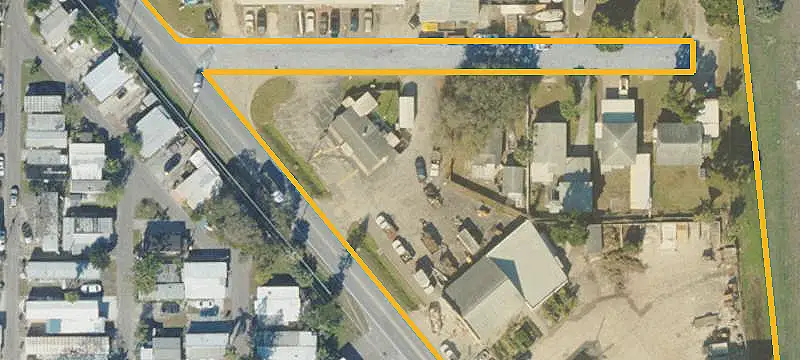 Corner Commercial Land with Restaurant