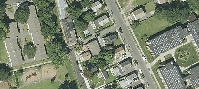 Duplex with Detached Outbuilding