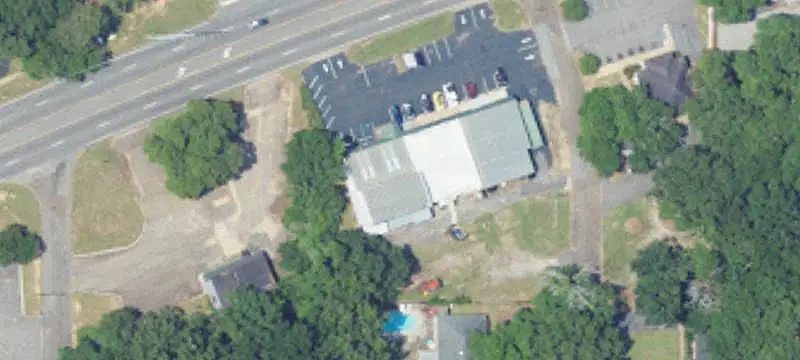 Four-Unit Corner Strip Mall