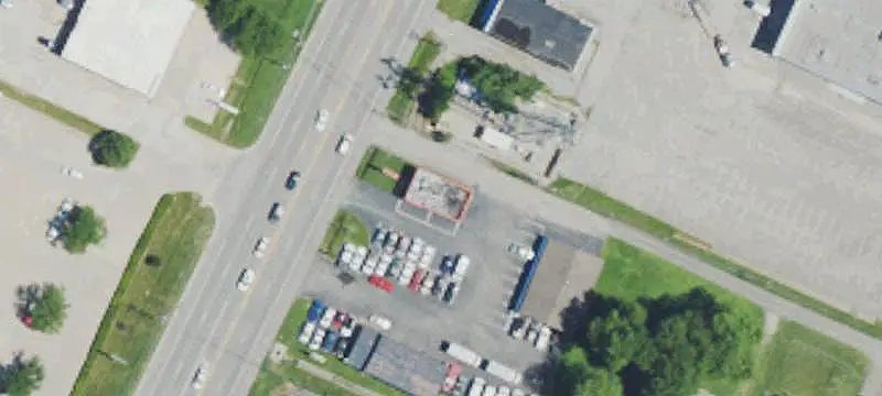 Three-Building Shopping Center