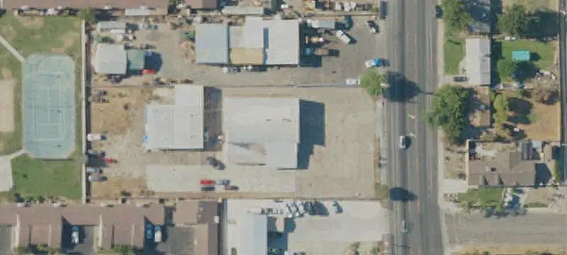 Fenced Two-Building Auto Shop Property