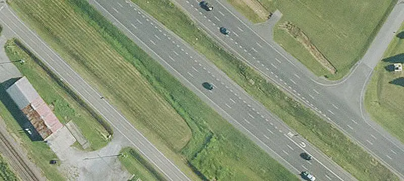 Fenced Commercial Land
