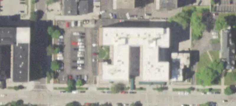 Open-Plan Retail Space with Patio
