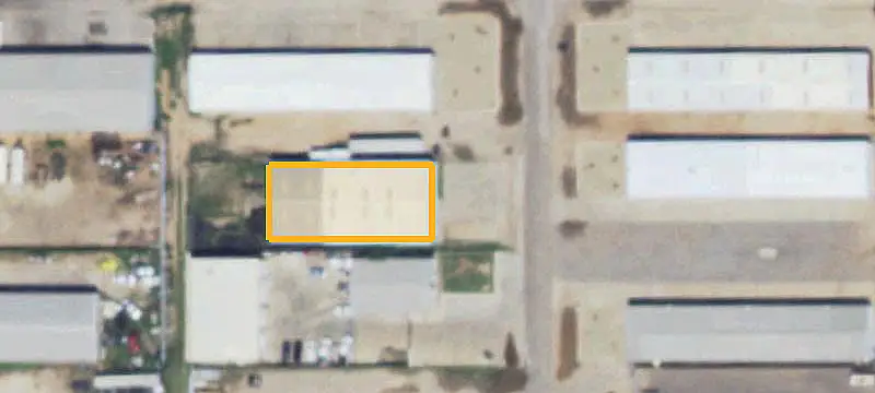 Warehouse with Fenced Yard