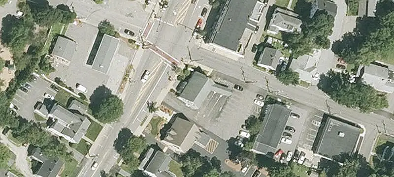 Bank Building with Drive-Through