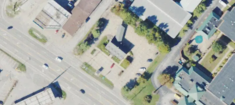 Bank Building with Drive-Through