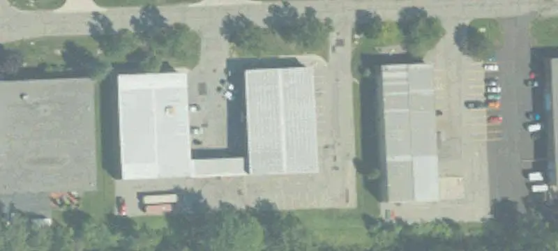 Manufacturing Building with Overhead Door